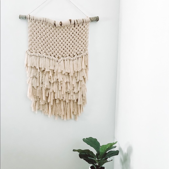 Large Fringe Macramé Wall Hanging